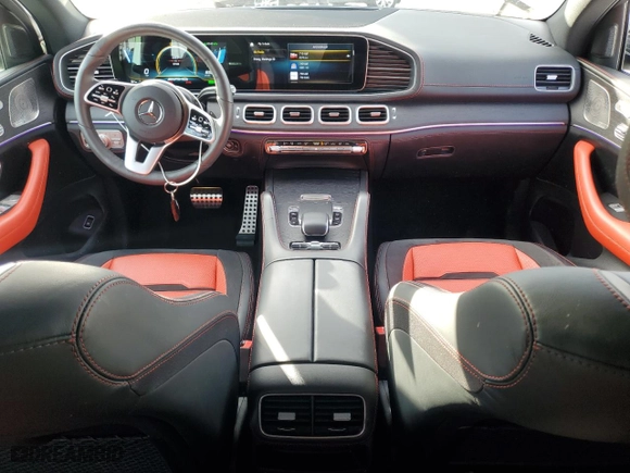 2021 Mercedes-Benz GLE with VIN 4JGFD6BB0MA559463, listed as a Copart auction lot 41450425 with 27,033 mi miles and Salvage Title. Bid and sale history available at carsss.com. Image 8.