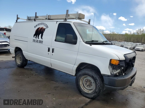 2012 Ford Econoline Cargo Super Duty Commercial z VIN 1FTSE3EL6CDA32009, wystawiony jako Copart lot #54269735 z przebiegiem 323 928 mil mil oraz Szkoda całkowita • Salvage title. Historia ofert i sprzedaży dostępna na DreamBid. Obrazek 4.