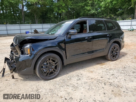 2025 Kia Telluride EX X-Line z VIN 5XYP3DGC8SG632397, wystawiony jako Copart lot #57338685 z przebiegiem 501 mil mil oraz Szkoda całkowita • Salvage title. Historia ofert i sprzedaży dostępna na DreamBid. Obrazek 1.