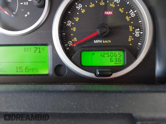 2007 Land Rover Range Rover Sport SC с VIN SALSH23497A110098, выставлен на аукционе IAAI как лот 42524882 с пробегом 125 065 миль миль и . История ставок и продаж доступна на DreamBid. Изображение 15.