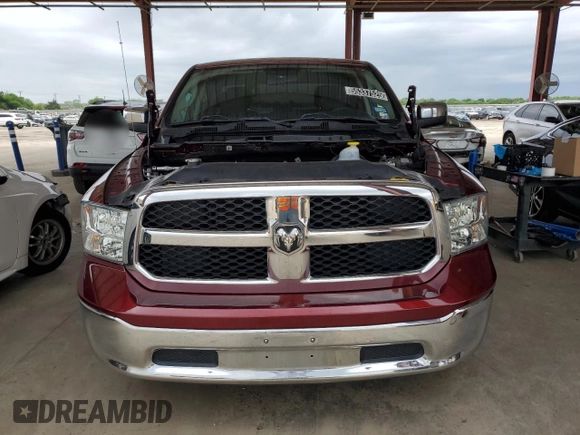 2021 Ram 1500 Tradesman z VIN 1C6RR6FT1MS521053, wystawiony jako Copart lot #55337525 z przebiegiem 70 287 mil mil oraz Czysty tytuł • Clean title. Historia ofert i sprzedaży dostępna na DreamBid. Obrazek 5.