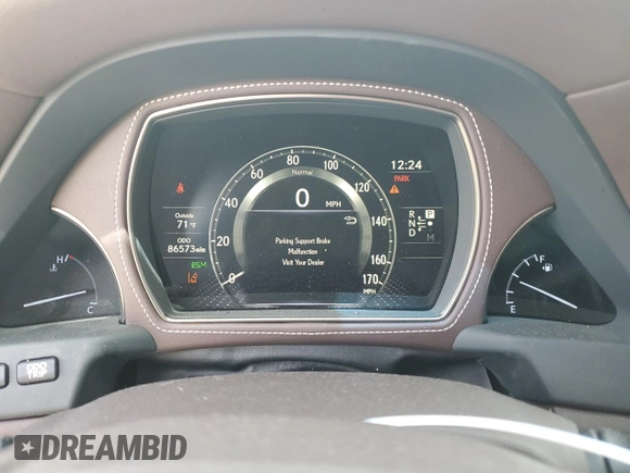 2018 Lexus LS 500 z VIN JTHB51FF7J5003380, wystawiony jako Copart lot #52611435 z przebiegiem 86 573 mil mil oraz Szkoda całkowita • Salvage title. Historia ofert i sprzedaży dostępna na DreamBid. Obrazek 9.