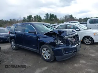 2016 GMC Terrain SLE with VIN 2GKFLSEK8G6230849, listed as a IAAI auction lot 41814603 with 69,361 mi miles. Bid and sale history available at carsss.com. Image 1.