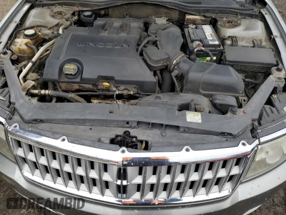 2008 Lincoln MKZ with VIN 3LNHM28T18R661996, listed as a Copart auction lot 44410585 with 209,763 mi miles and Salvage Title. Bid and sale history available at DreamBid. Image 11.