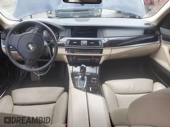 2013 BMW 5 Series 535i with VIN WBAFR7C5XDC820006, listed as a Copart auction lot 46707355 with 126,924 mi miles and Salvage Title. Bid and sale history available at DreamBid. Image 8.