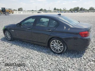 2012 BMW 5 Series 550i with VIN WBAFR9C58CDV59205, listed as a Copart auction lot 53656755 with 122,445 mi miles and Salvage Title. Bid and sale history available at carsss.com. Image 2.