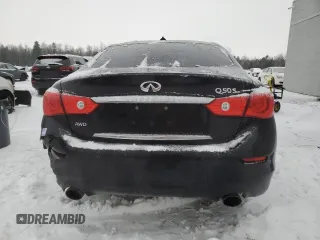 2017 Infiniti Q50 3.0t Signature Edition with VIN JN1EV7ARXHM841053, listed as a Copart auction lot 43552075 with 74,034 mi miles and Clean Title. Bid and sale history available at carsss.com. Image 6.