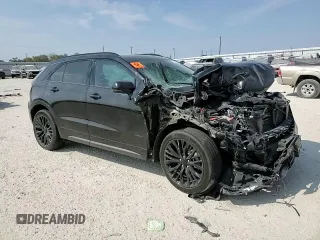 2024 Cadillac XT4 FWD Sport with VIN 1GYFZER42RF171372, listed as a Copart auction lot 76884714 with Not provided miles and Salvage title. Bid and sale history available at DreamBid. Image 11.