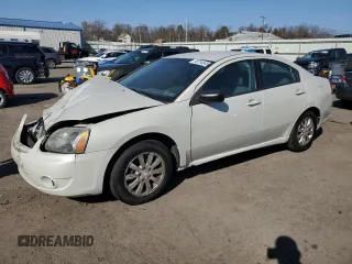 2008 Mitsubishi Galant ES with VIN 4A3AB36F38E019021, listed as a Copart auction lot 48754645 with 74,638 mi miles and Salvage Title. Bid and sale history available at carsss.com. Image 1.