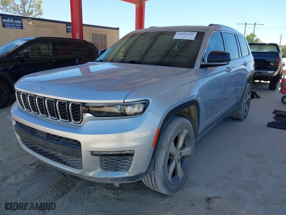 2022 Jeep Grand Cherokee L Limited with VIN 1C4RJJBG1N8521340, listed as a IAAI auction lot 41854441 with 58,354 mi miles. Bid and sale history available at carsss.com. Image 18.