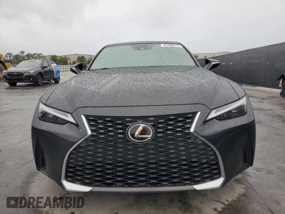 2023 Lexus IS 300 with VIN JTHCA1D26P5123020, listed as a Copart auction lot 51958175 with 30,539 mi miles and Salvage title. Bid and sale history available at DreamBid. Image 5.