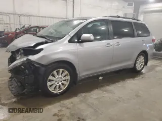 2017 Toyota Sienna XLE с VIN 5TDDZ3DC4HS166141, выставлен на аукционе Copart как лот 64357715 с пробегом 124 184 миль миль и Списание • Salvage title. История ставок и продаж доступна на DreamBid. Изображение 1.