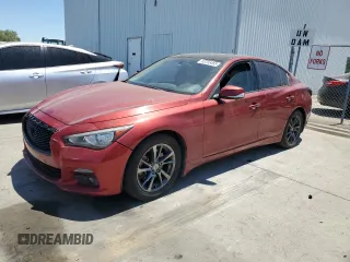 2014 Infiniti Q50 z VIN JN1BV7AP4EM693107, wystawiony jako Copart lot #63705465 z przebiegiem 188 333 mil mil oraz Szkoda całkowita • Salvage title. Historia ofert i sprzedaży dostępna na DreamBid. Obrazek 1.