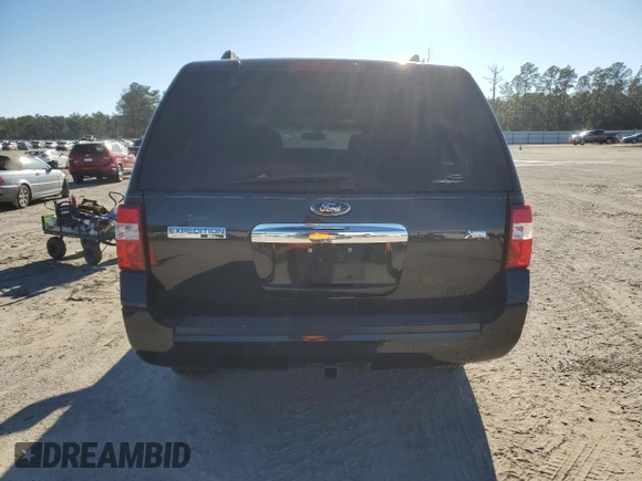 2012 Ford Expedition EL Limited with VIN 1FMJK1K54CEF65609, listed as a Copart auction lot 87046214 with 164,949 mi miles and Salvage Title. Bid and sale history available at carsss.com. Image 6.