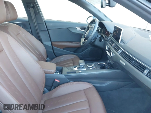 2017 Audi A4 Season of Audi Premium with VIN WAUDNAF41HN041235, listed as a IAAI auction lot 41136289 with 46,754 mi miles. Bid and sale history available at carsss.com. Image 5.