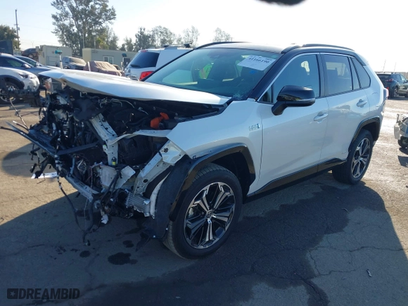 2024 Toyota RAV4 Prime XSE with VIN JTMEB3FV8RD211795, listed as a IAAI auction lot 41166190 with NaN miles. Bid and sale history available at carsss.com. Image 18.