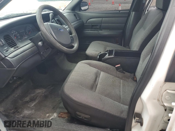 2008 Ford Police Interceptor with VIN 2FAFP71VX8X168918, listed as a Copart auction lot 61483855 with Not provided miles and Salvage title. Bid and sale history available at DreamBid. Image 7.