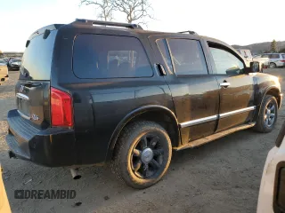 2005 Infiniti QX56 with VIN 5N3AA08C55N811726, listed as a Copart auction lot 41993155 with 178,015 mi miles and Clean Title. Bid and sale history available at carsss.com. Image 3.