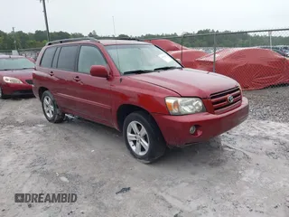 2006 Toyota Highlander w/3rd Row with VIN JTEDD21A760137630, listed as a IAAI auction lot 42631043 with 229,387 mi miles and . Bid and sale history available at DreamBid. Image 1.