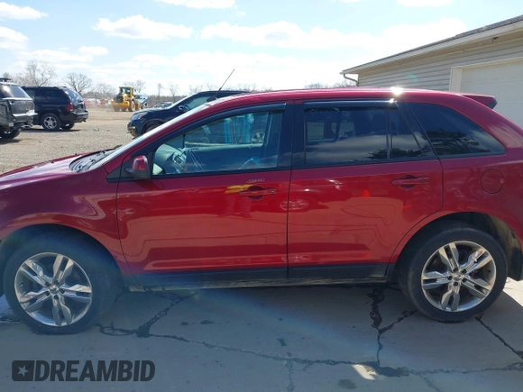 2013 Ford Edge SEL with VIN 2FMDK4JC7DBA97290, listed as a IAAI auction lot 41972863 with 159,058 mi miles. Bid and sale history available at carsss.com. Image 15.
