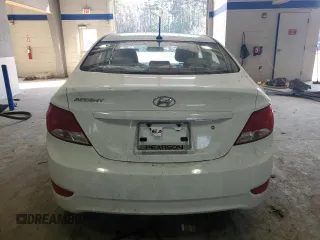 2017 Hyundai Accent SE with VIN KMHCT4AE5HU326141, listed as a Copart auction lot 46502905 with Not Provided miles and Salvage Title. Bid and sale history available at carsss.com. Image 6.