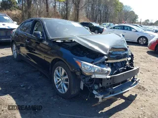2017 Infiniti Q50 3.0t Premium with VIN JN1EV7ARXHM833714, listed as a IAAI auction lot 41831508 with 80,058 mi miles. Bid and sale history available at carsss.com. Image 1.