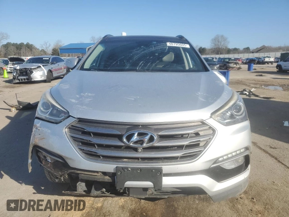 2017 Hyundai Santa Fe Ultimate with VIN 5XYZW4LA6HG422927, listed as a Copart auction lot 48795605 with 136,657 mi miles and Salvage title. Bid and sale history available at DreamBid. Image 5.