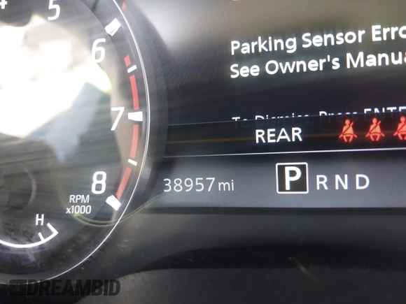 2021 Nissan Titan Pro-4X with VIN 1N6AA1ED8MN502425, listed as a IAAI auction lot 42464389 with 38,957 mi miles and . Bid and sale history available at DreamBid. Image 16.