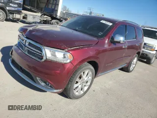 2019 Dodge Durango Citadel with VIN 1C4SDJET1KC683706, listed as a Copart auction lot 81783014 with 76,717 mi miles and Salvage Title. Bid and sale history available at DreamBid. Image 1.