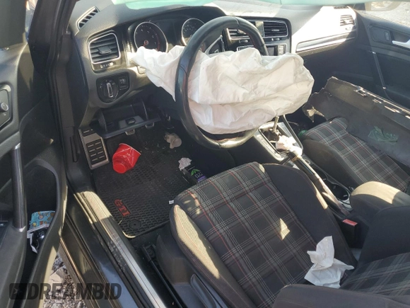2015 Volkswagen GTI S с VIN 3VWYT7AU1FM044418, выставлен на аукционе Copart как лот 42923245 с пробегом Не указан миль и На запчасти • Non repairable. История ставок и продаж доступна на DreamBid. Изображение 8.