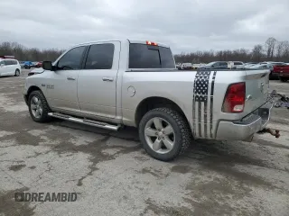 2018 Ram 1500 Big Horn with VIN 3C6RR7LTXJG129752, listed as a Copart auction lot 48072805 with 100,272 mi miles and Salvage Title. Bid and sale history available at carsss.com. Image 2.