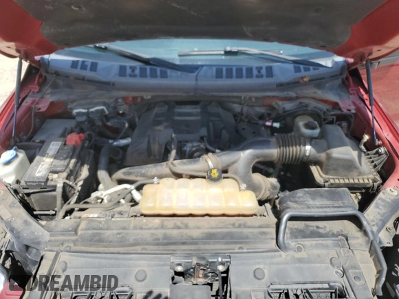 2015 Ford F-150 XLT with VIN 1FTEW1EP7FFD01693, listed as a Copart auction lot 62568385 with 190,871 mi miles and Salvage title. Bid and sale history available at DreamBid. Image 11.