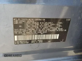 2008 Toyota RAV4 с VIN JTMBD33V286066418, выставлен на аукционе Copart как лот 54811795 с пробегом 191 843 миль миль и Списание • Salvage title. История ставок и продаж доступна на DreamBid. Изображение 13.