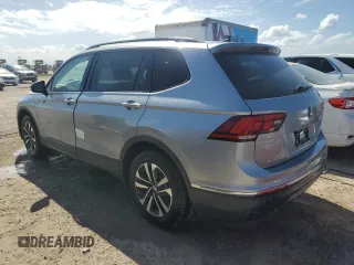 2024 Volkswagen Tiguan S with VIN 3VVRB7AX1RM119905, listed as a Copart auction lot 76241494 with 0 mi miles and Non Repairable. Bid and sale history available at carsss.com. Image 2.