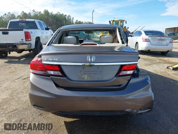2014 Honda Civic Sedan EX with VIN 19XFB2F84EE227378, listed as a IAAI auction lot 41271593 with 136,294 mi miles. Bid and sale history available at carsss.com. Image 17.