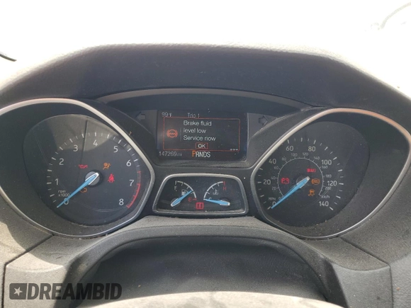 2015 Ford Focus SE with VIN 1FADP3F22FL368703, listed as a Copart auction lot 61609235 with 147,269 mi miles and Salvage title. Bid and sale history available at DreamBid. Image 9.
