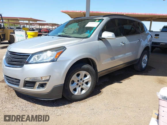 2015 Chevrolet Traverse LT with VIN 1GNKRGKD1FJ124831, listed as a IAAI auction lot 41994262 with 147,224 mi miles. Bid and sale history available at carsss.com. Image 2.
