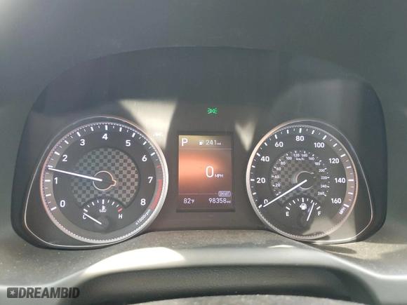 2019 Hyundai Elantra SEL with VIN 5NPD84LF9KH489053, listed as a Copart auction lot 49928235 with 98,358 mi miles and Salvage Title. Bid and sale history available at carsss.com. Image 9.