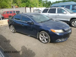 2013 Acura ILX Premium Pkg with VIN 19VDE1F55DE010749, listed as a Copart auction lot 55401485 with 162,966 mi miles and Salvage Title. Bid and sale history available at carsss.com. Image 4.