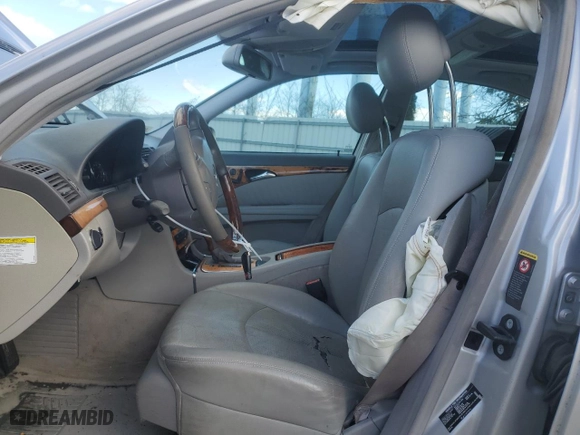 2006 Mercedes-Benz E-Class 3.5L with VIN WDBUF87JX6X181040, listed as a Copart auction lot 47429825 with 137,588 mi miles and Salvage Title. Bid and sale history available at carsss.com. Image 7.