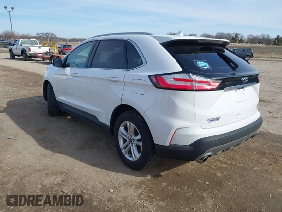 2020 Ford Edge SEL with VIN 2FMPK4J95LBA71531, listed as a IAAI auction lot 41534422 with 108,240 mi miles. Bid and sale history available at carsss.com. Image 3.