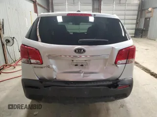 2011 Kia Sorento LX with VIN 5XYKTCA12BG187487, listed as a Copart auction lot 49736745 with 100,662 mi miles and Salvage Title. Bid and sale history available at DreamBid. Image 6.