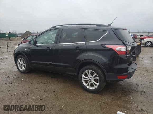 2018 Ford Escape SE with VIN 1FMCU0GD7JUB98561, listed as a Copart auction lot 85801864 with 43,348 mi miles and Salvage Title. Bid and sale history available at carsss.com. Image 2.