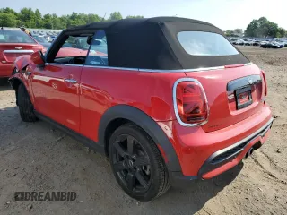 2022 MINI Convertible Cooper S with VIN WMW43DL09N3N61439, listed as a Copart auction lot 60082884 with 0 mi miles and Salvage Title. Bid and sale history available at carsss.com. Image 2.