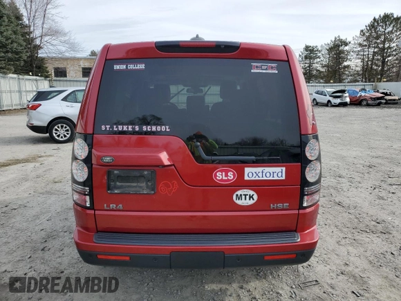2014 Land Rover LR4 Lux with VIN SALAK2V62EA724922, listed as a Copart auction lot 47974795 with 74,513 mi miles and Salvage title. Bid and sale history available at DreamBid. Image 6.