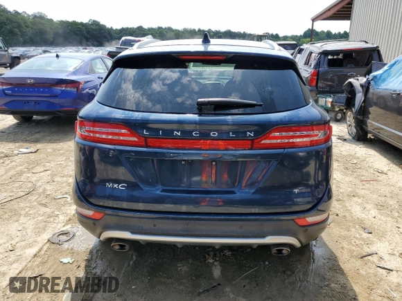 2017 Lincoln MKC Premiere with VIN 5LMCJ1C90HUL15517, listed as a Copart auction lot 59150264 with 71,562 mi miles and Salvage Title. Bid and sale history available at DreamBid. Image 6.