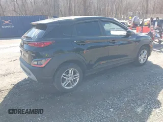 2022 Hyundai Kona SE with VIN KM8K2CAB0NU759862, listed as a IAAI auction lot 41506479 with 146,006 mi miles. Bid and sale history available at carsss.com. Image 4.