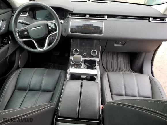 2021 Land Rover Range Rover Velar S with VIN SALYJ2EX2MA310984, listed as a Copart auction lot 87630185 with 0 mi miles and Salvage Title. Bid and sale history available at carsss.com. Image 8.