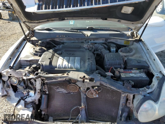 2003 Hyundai Sonata with VIN KMHWF25S53A762233, listed as a Copart auction lot 86619784 with 141,790 mi miles and Salvage Title. Bid and sale history available at carsss.com. Image 11.
