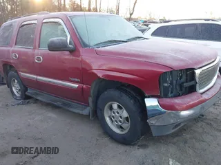 2005 GMC Yukon SLT with VIN 1GKEK13TX5R212018, listed as a IAAI auction lot 41418421 with 1 mi miles. Bid and sale history available at carsss.com. Image 1.